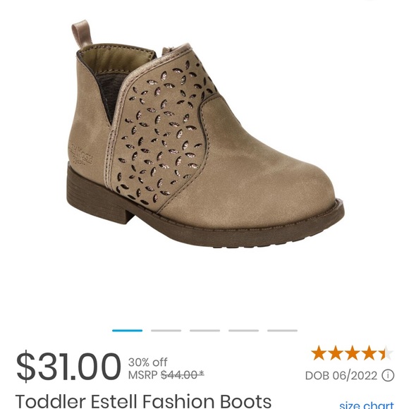 OshKosh Toddler Boots - Picture 2 of 3